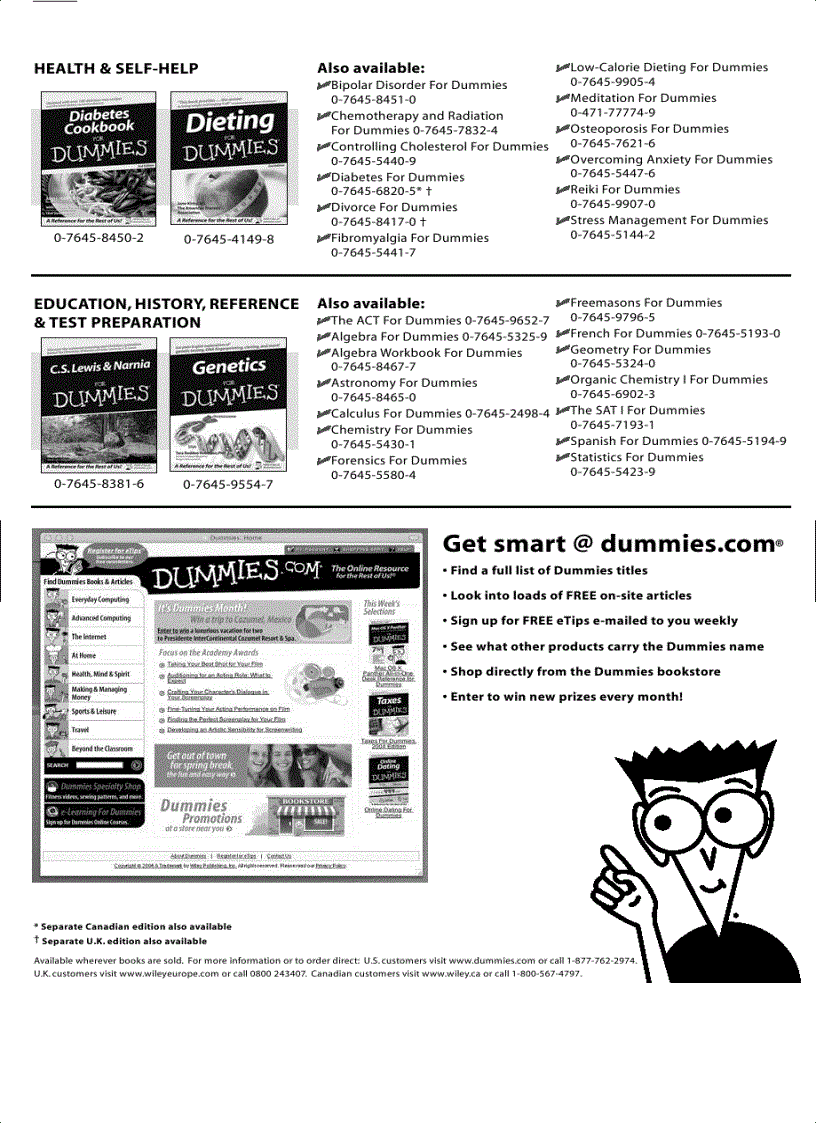 image for page Whiskey and Spirits For Dummies