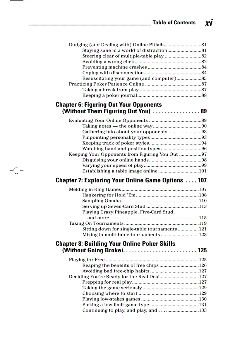 image for page Winning at Internet Poker For Dummies