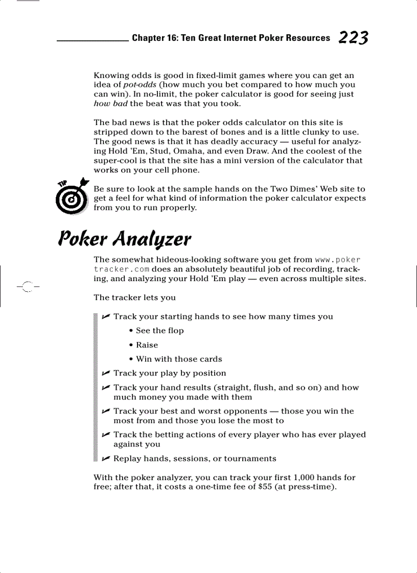 image for page Winning at Internet Poker For Dummies
