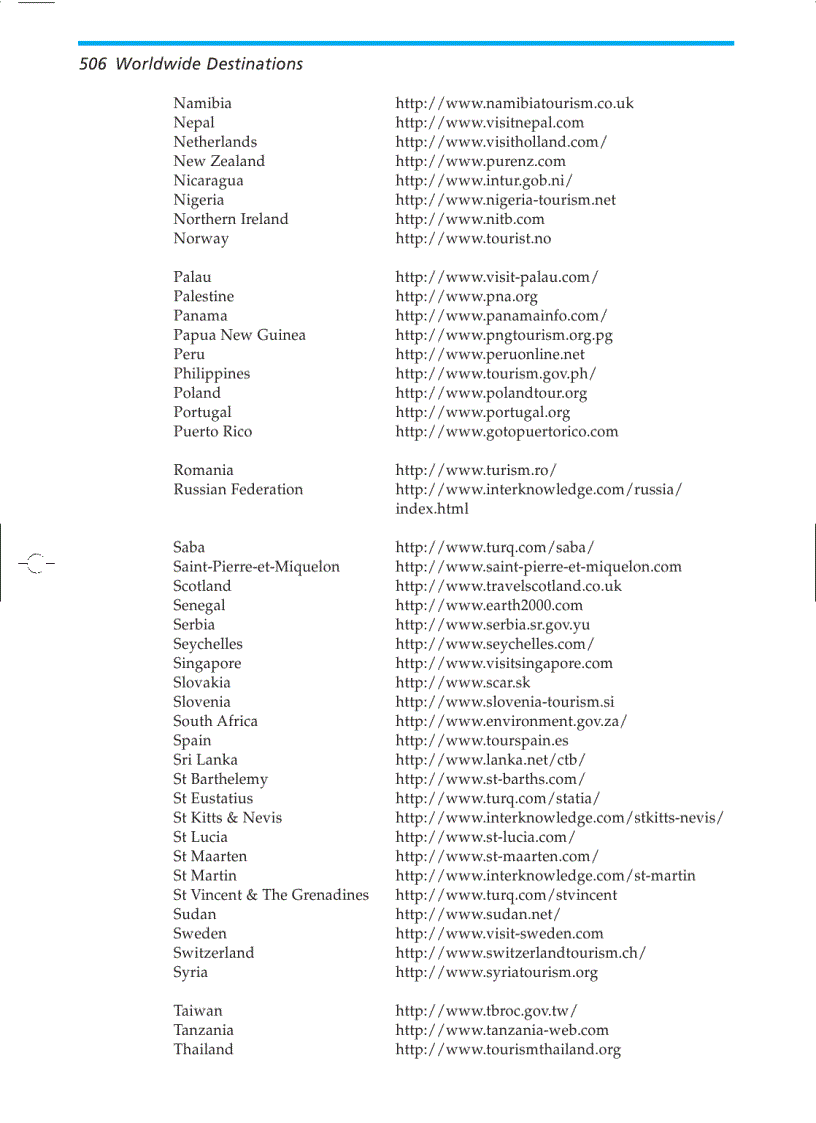 image for page Worldwide Destinations