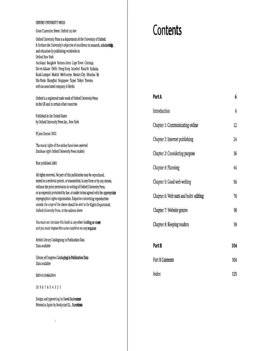 image for page Writing for the Internet One Step Ahead