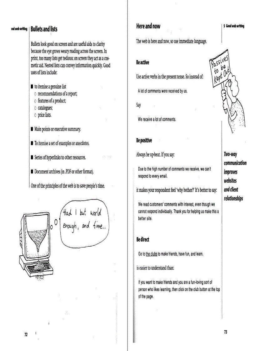 image for page Writing for the Internet One Step Ahead