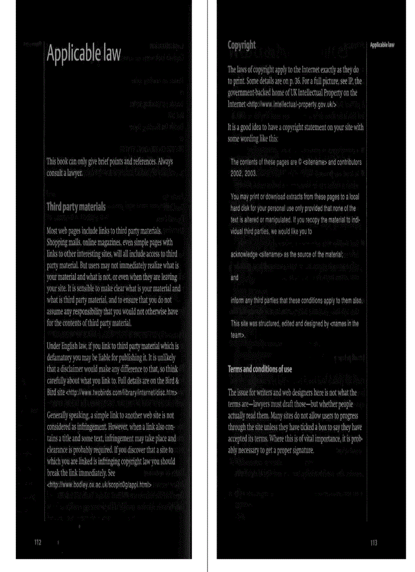 image for page Writing for the Internet One Step Ahead