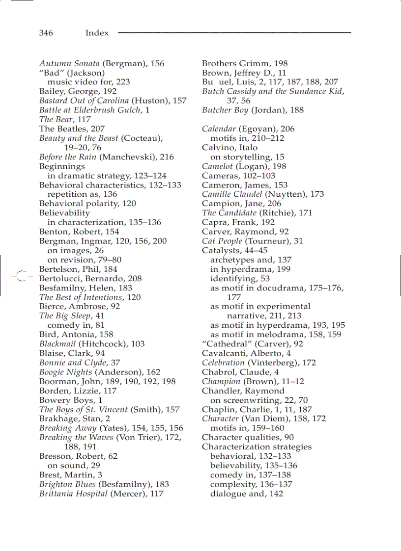 image for page Writing the Short Film 3rd Edition