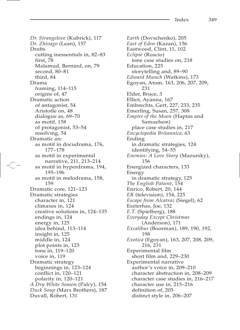 image for page Writing the Short Film 3rd Edition