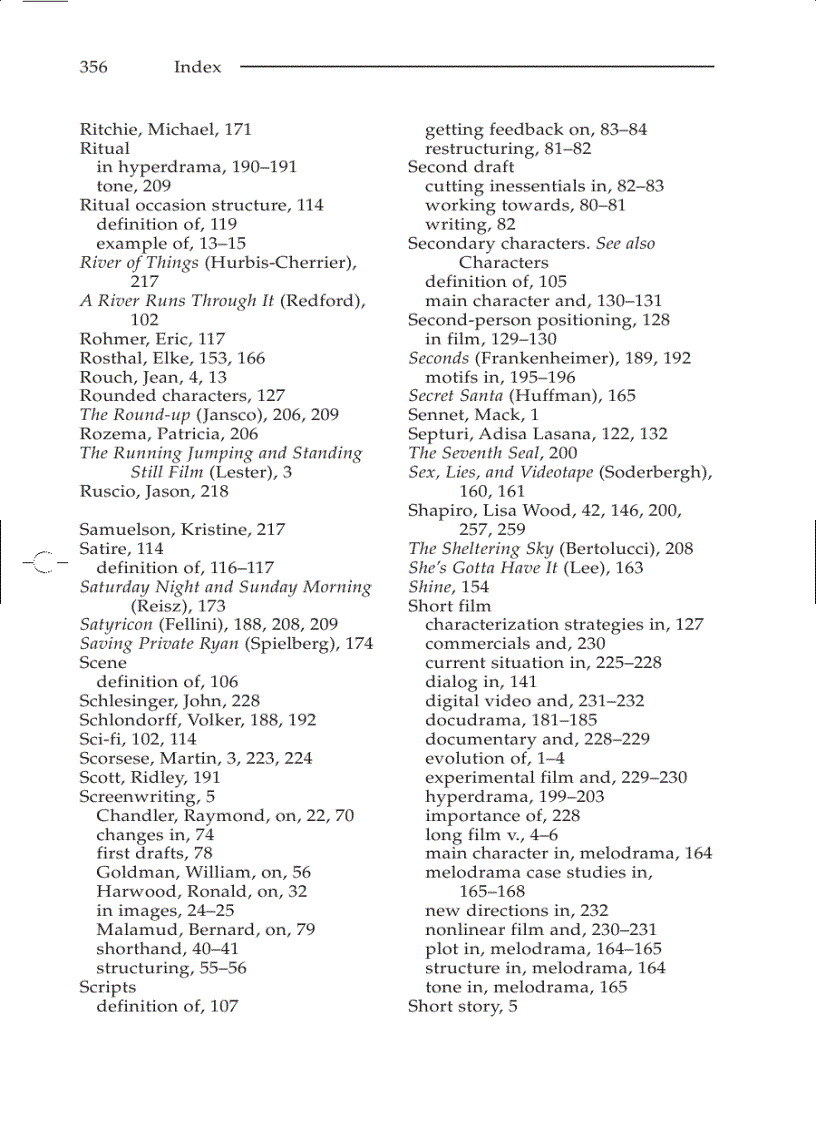 image for page Writing the Short Film 3rd Edition