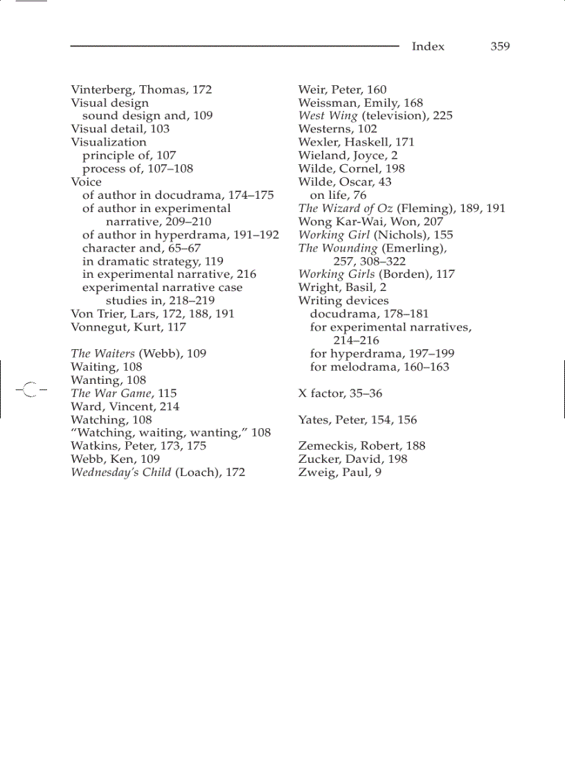 image for page Writing the Short Film 3rd Edition