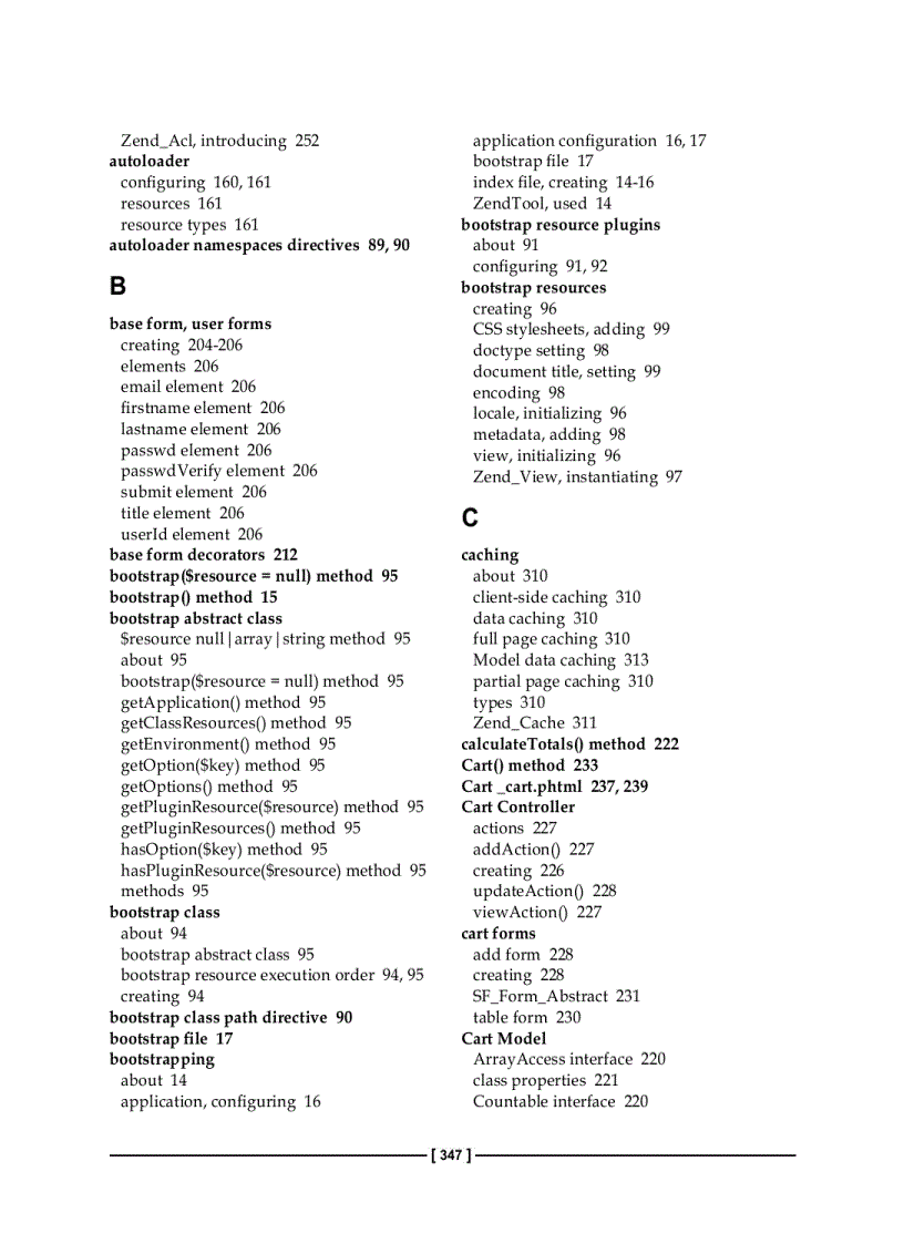image for page Zend Framework 1 8 Web Application Development
