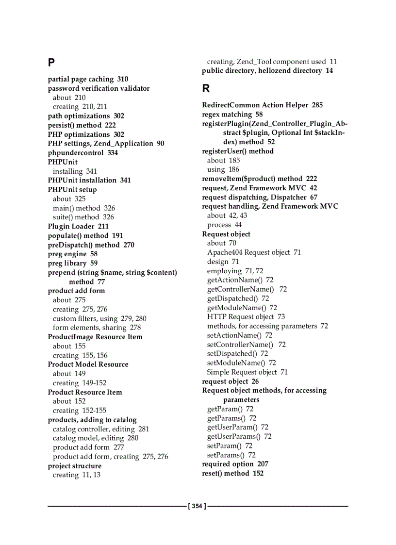 image for page Zend Framework 1 8 Web Application Development