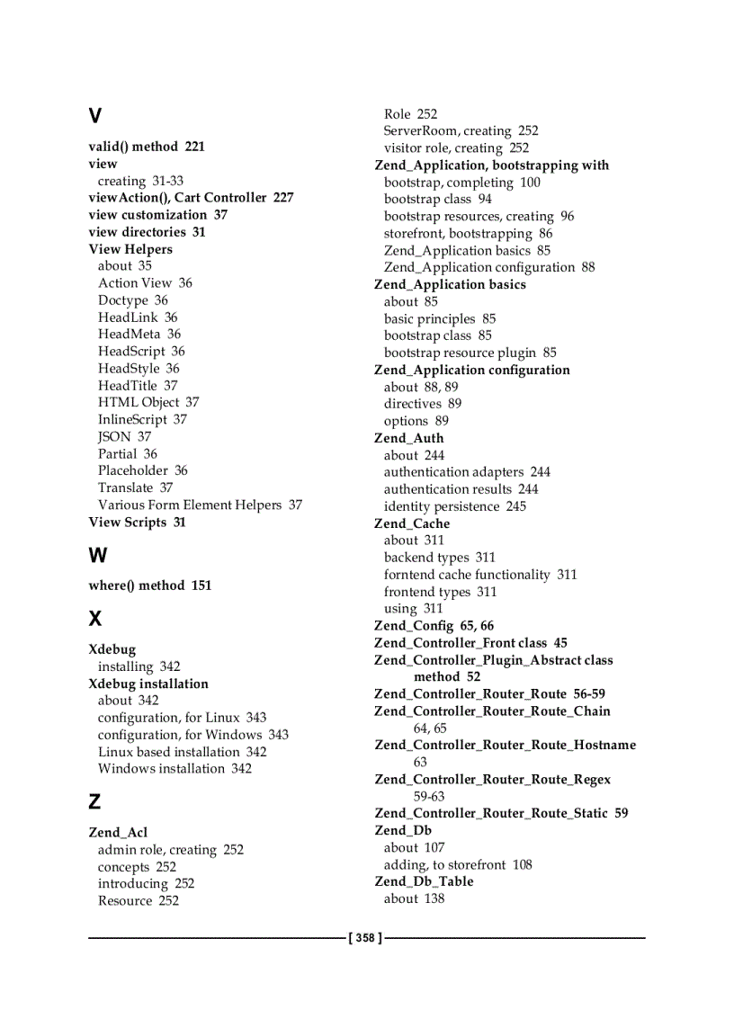 image for page Zend Framework 1 8 Web Application Development