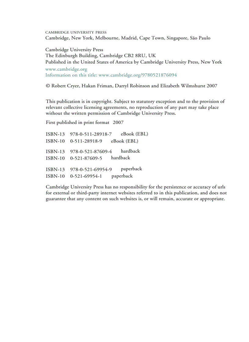 image for page An Introduction to International Criminal Law and Procedure