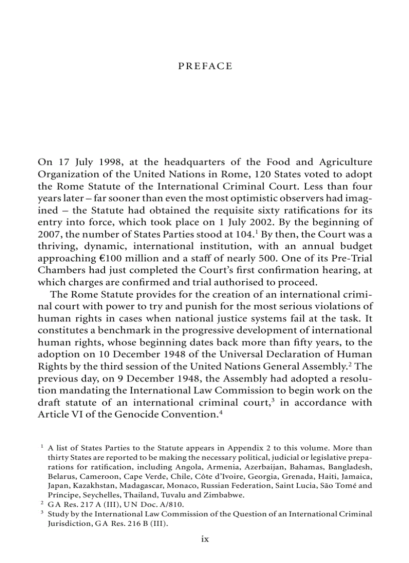 image for page An Introduction to the International Criminal Court 3rd Edition