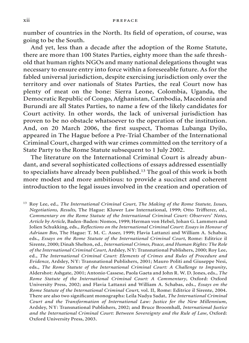 image for page An Introduction to the International Criminal Court 3rd Edition