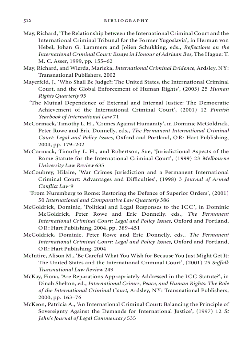 image for page An Introduction to the International Criminal Court 3rd Edition