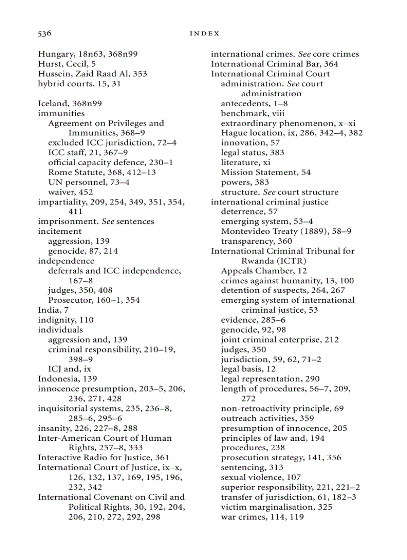 image for page An Introduction to the International Criminal Court 3rd Edition