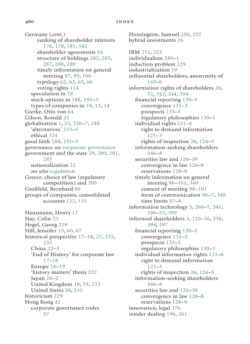 image for page Convergence in Shareholder Law