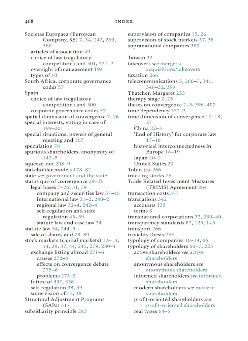 image for page Convergence in Shareholder Law