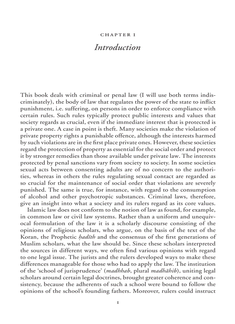 image for page Crime and Punishment in Islamic Law