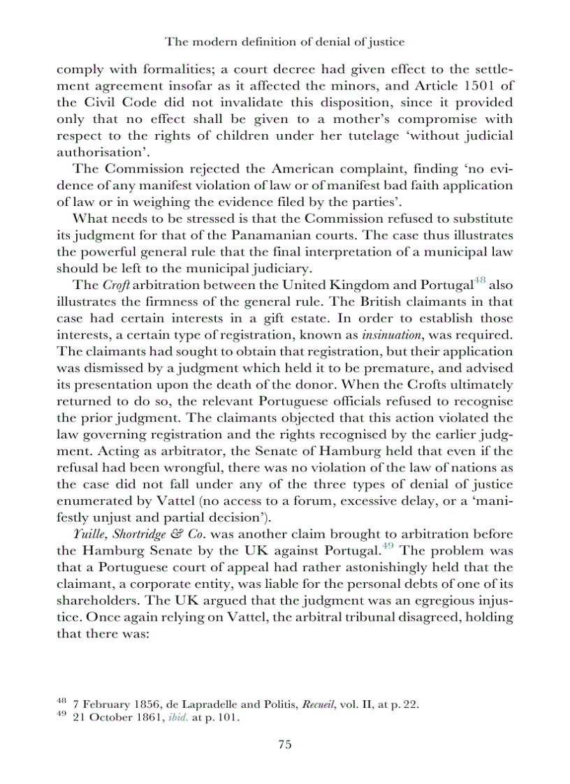 image for page Denial of Justice in International Law