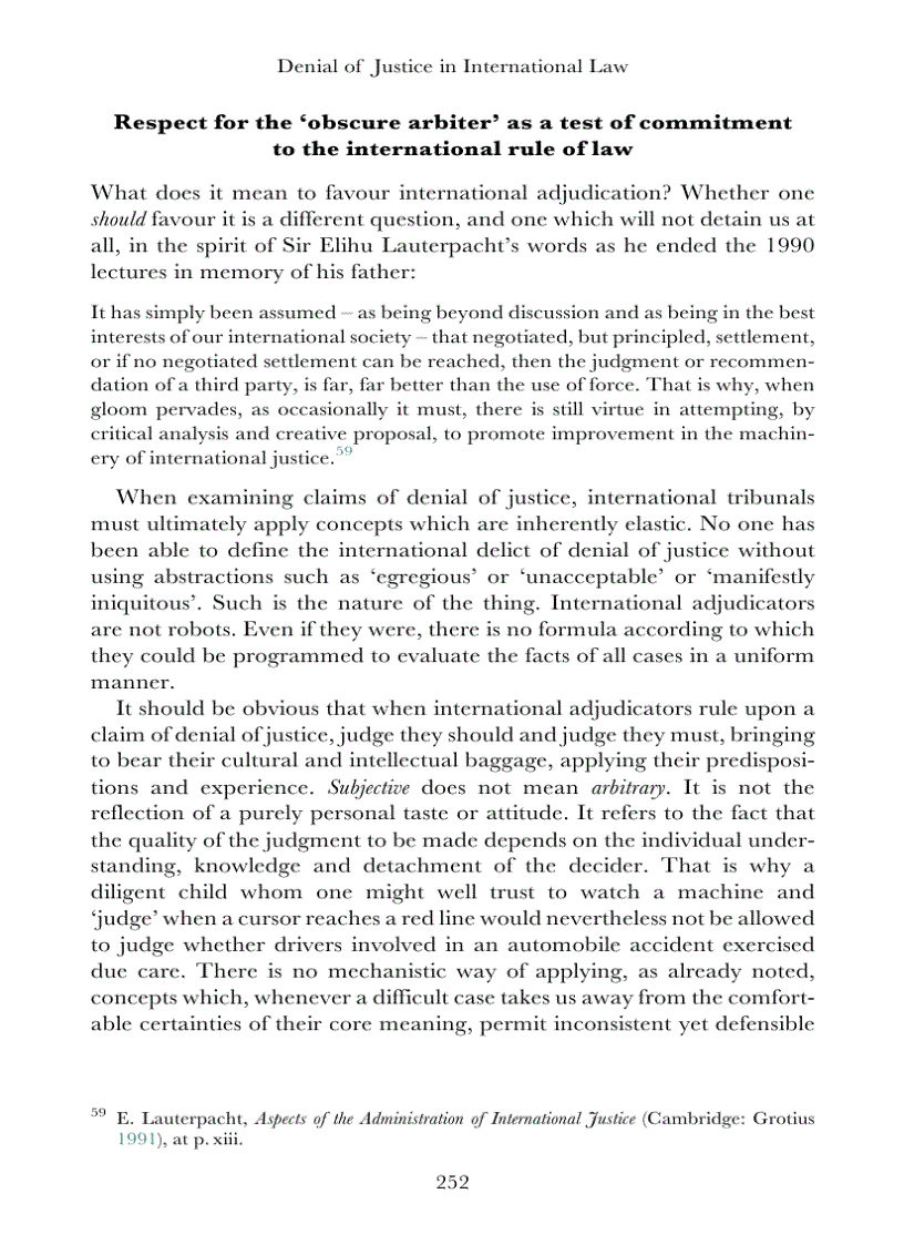 image for page Denial of Justice in International Law