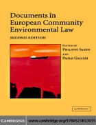 Documents in European Community Environmental Law 2nd Edition