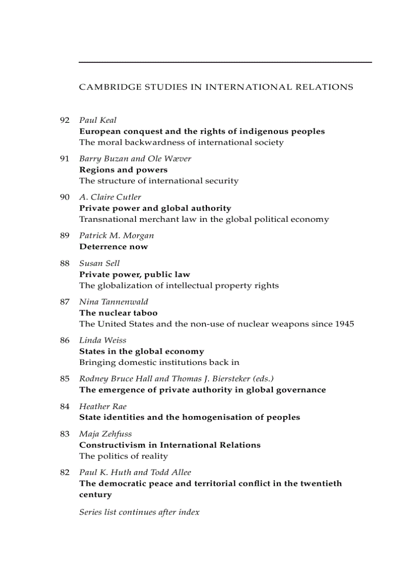 image for page European Conquest and the Rights of Indigenous Peoples