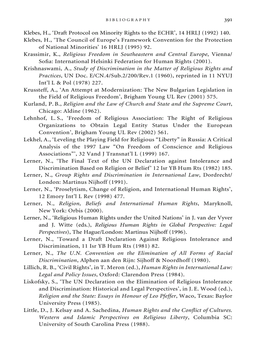 image for page Freedom of Religion