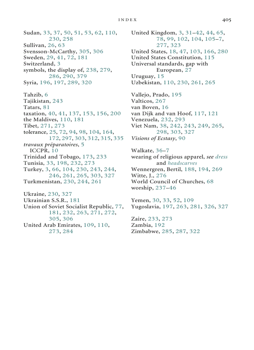 image for page Freedom of Religion