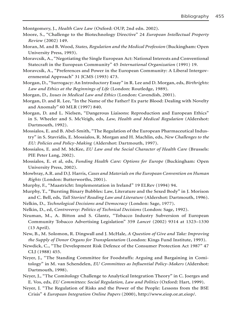 image for page Health Law and the European Union