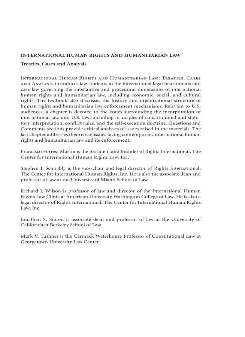 image for page International Human Rights and Humanitarian Law