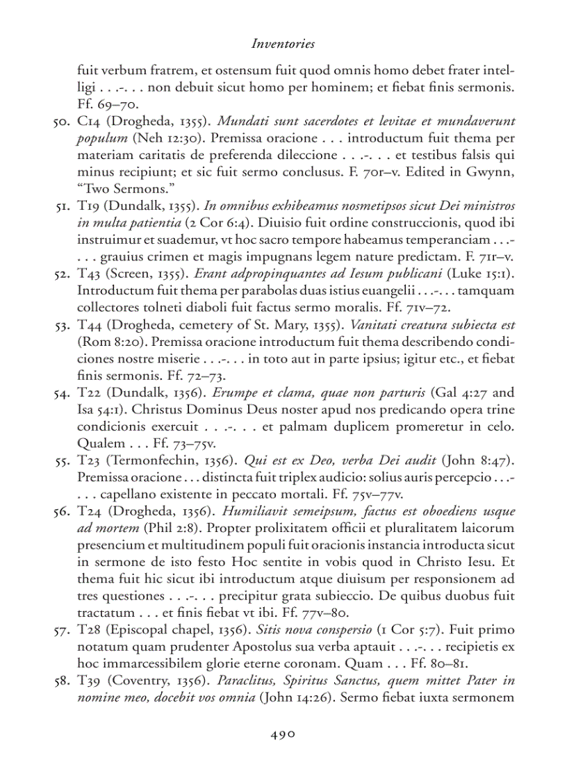 image for page Latin Sermon Collections from Later Medieval England