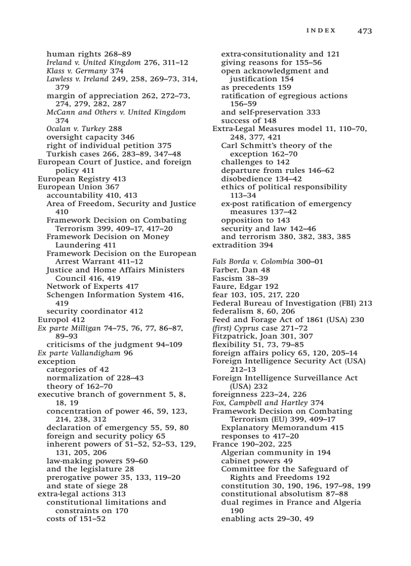 image for page Law in Times of Crisis Emergency Powers in Theory and Practice