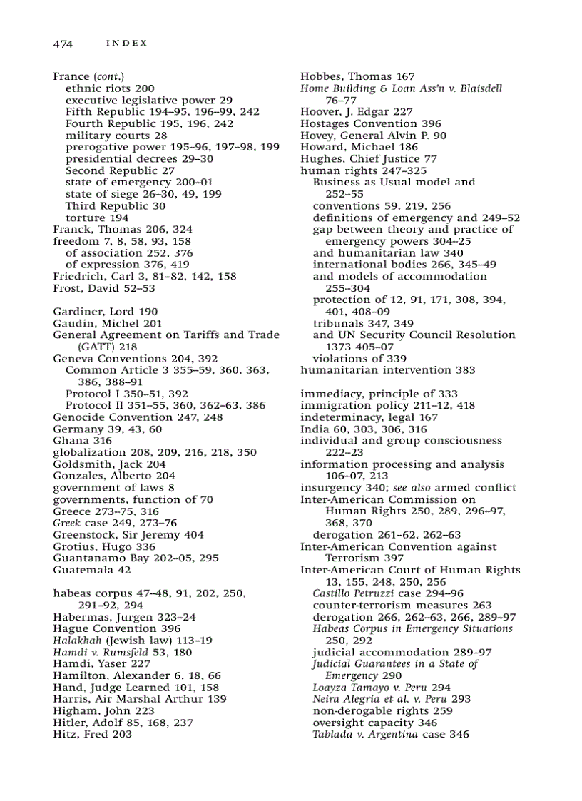 image for page Law in Times of Crisis Emergency Powers in Theory and Practice