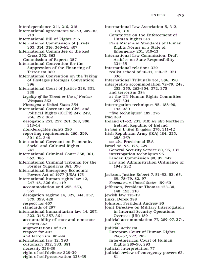 image for page Law in Times of Crisis Emergency Powers in Theory and Practice