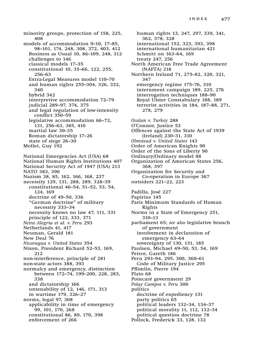 image for page Law in Times of Crisis Emergency Powers in Theory and Practice