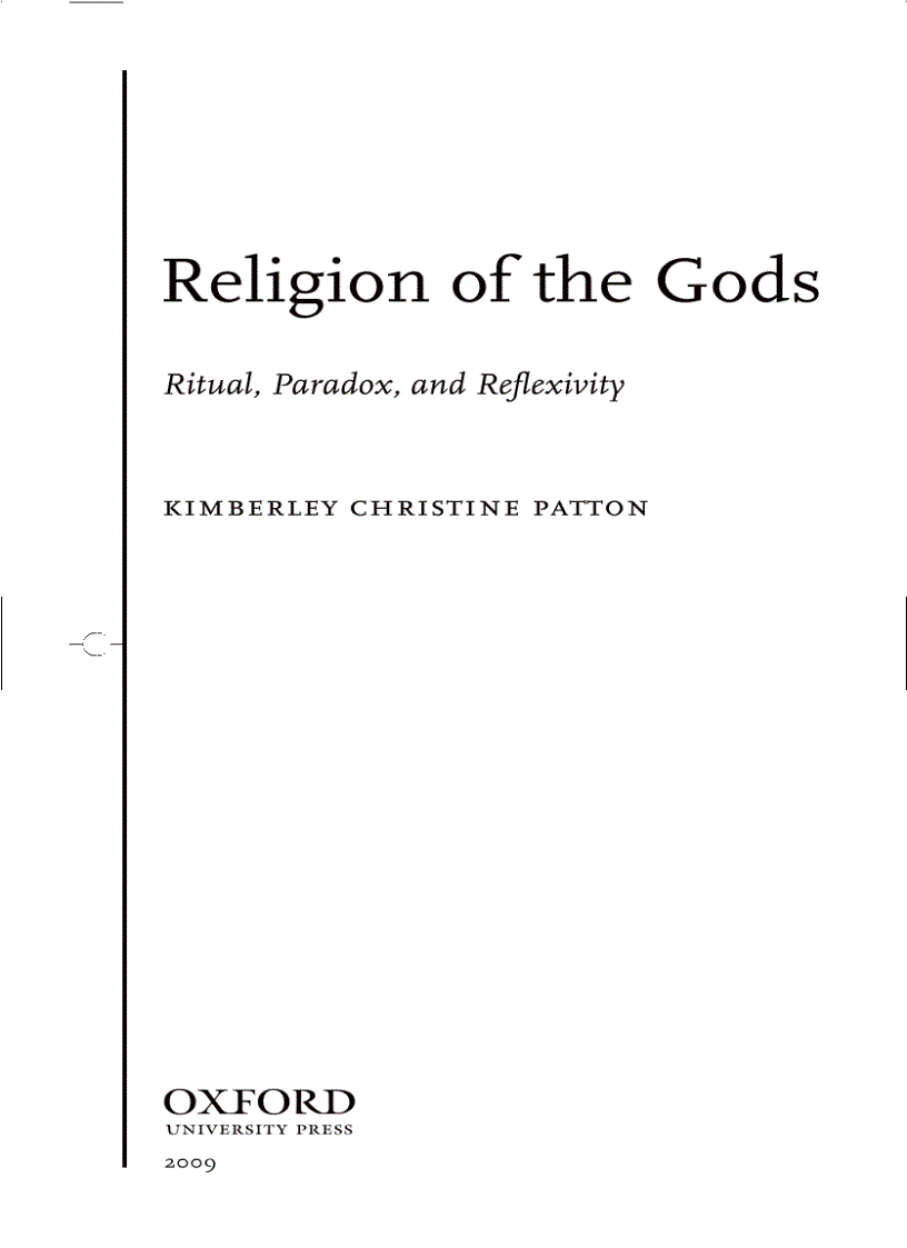 image for page Religion of the Gods Ritual