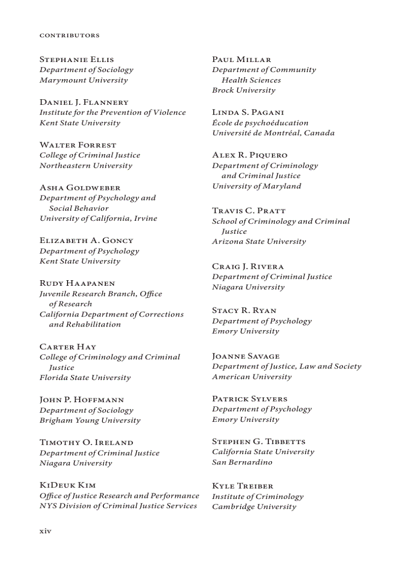 image for page The Development of Persistent Criminality