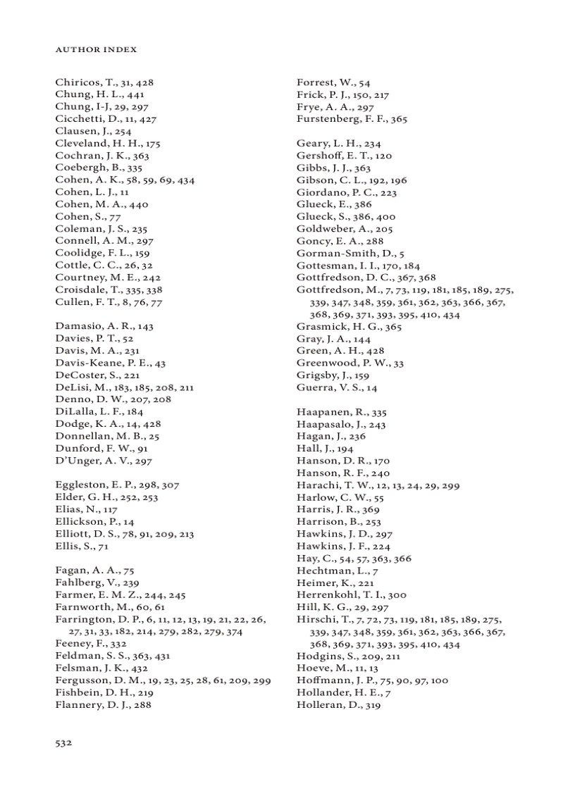 image for page The Development of Persistent Criminality