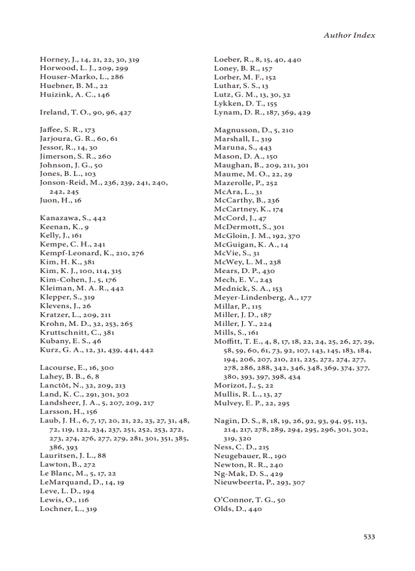 image for page The Development of Persistent Criminality