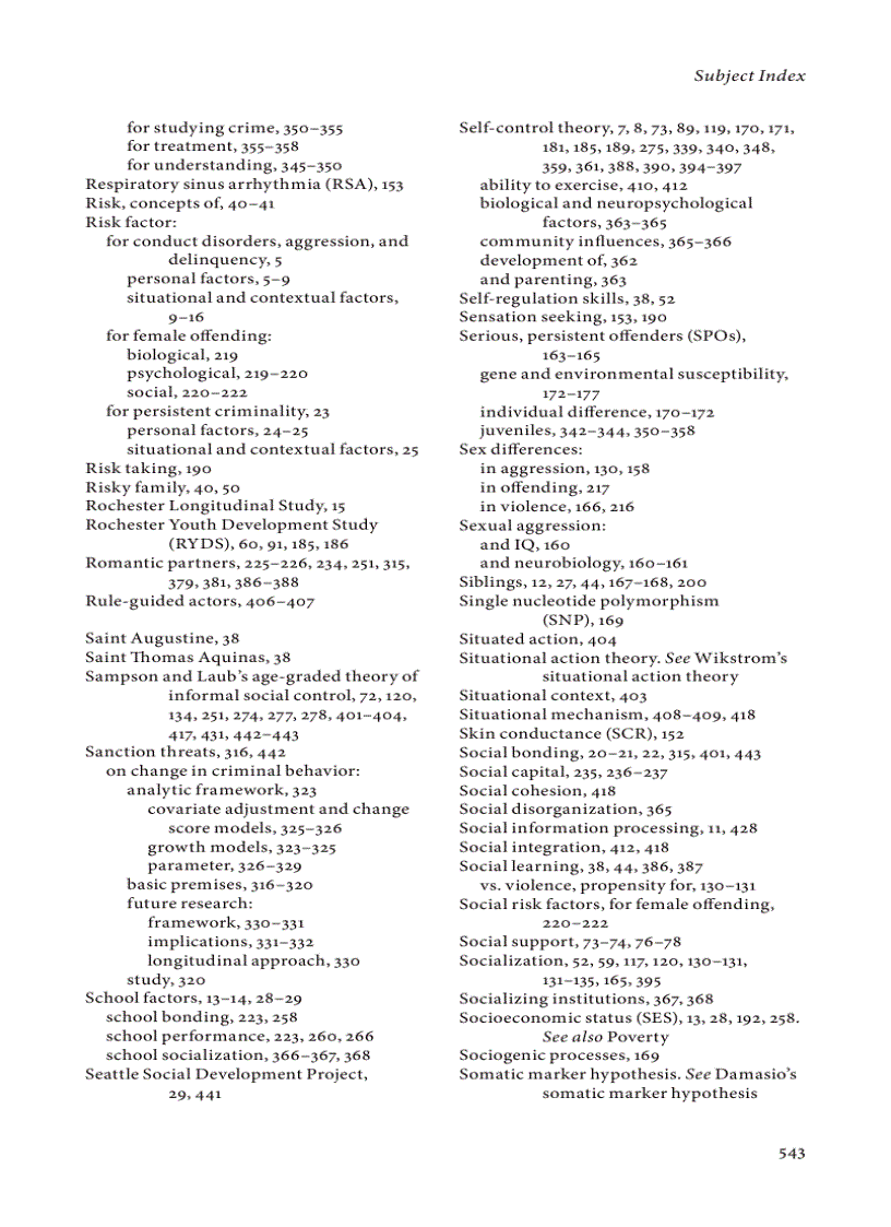 image for page The Development of Persistent Criminality