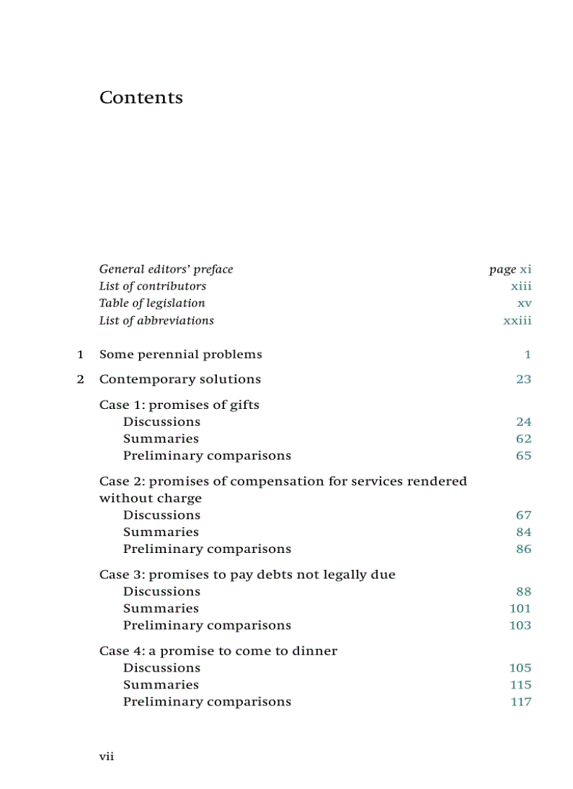 image for page The Enforceability of Promises in European Contract Law