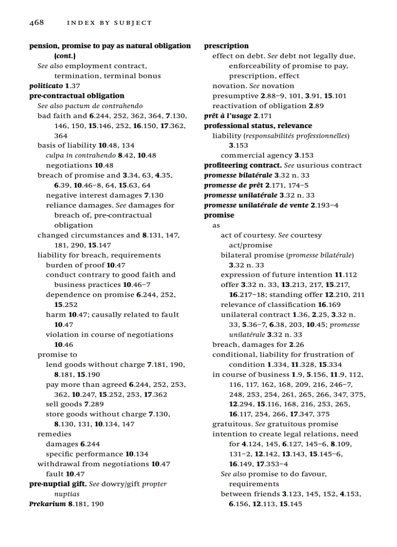 image for page The Enforceability of Promises in European Contract Law