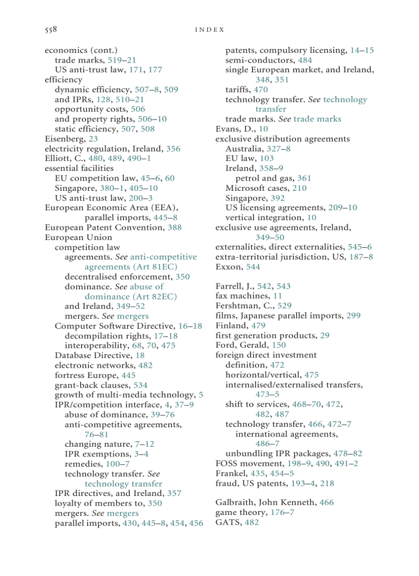 image for page The Interface Between Intellectual Property Rights and Competition Policy