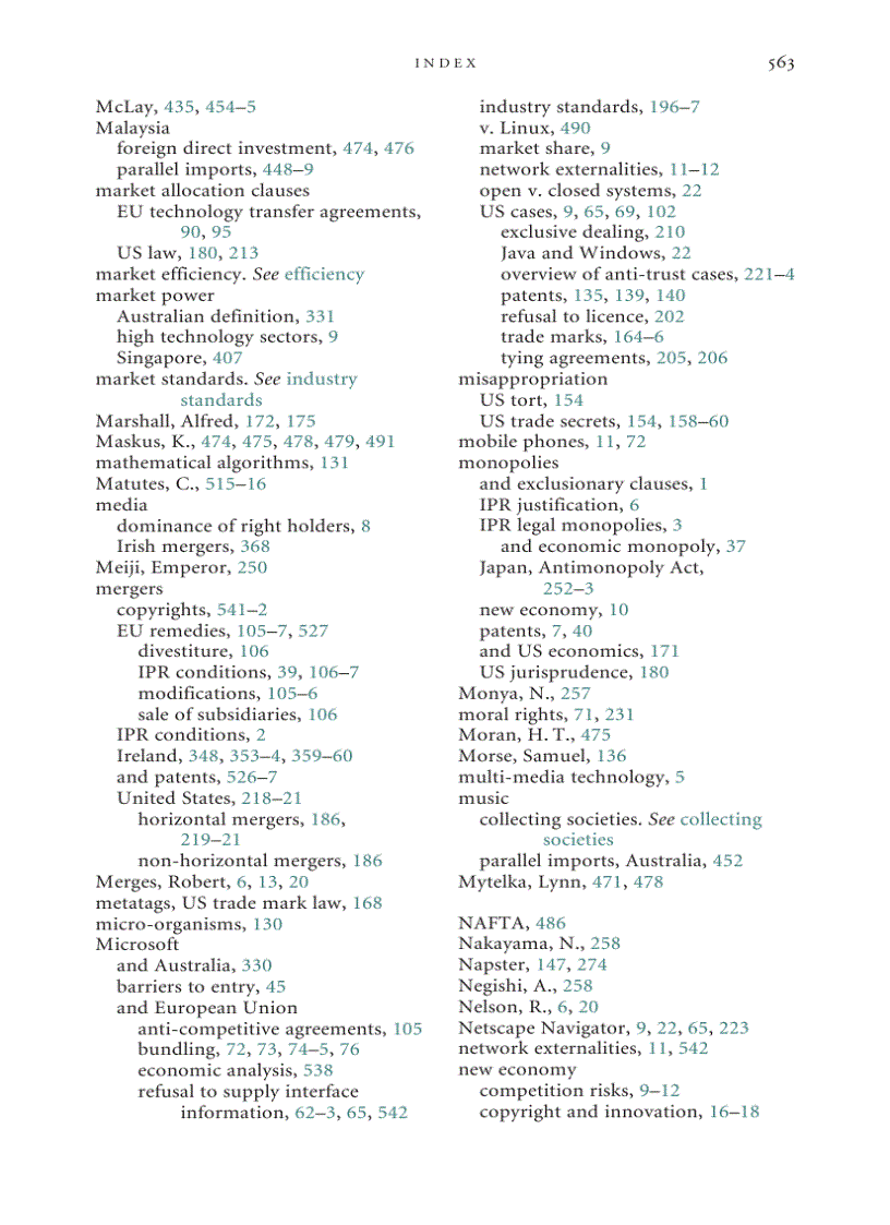 image for page The Interface Between Intellectual Property Rights and Competition Policy
