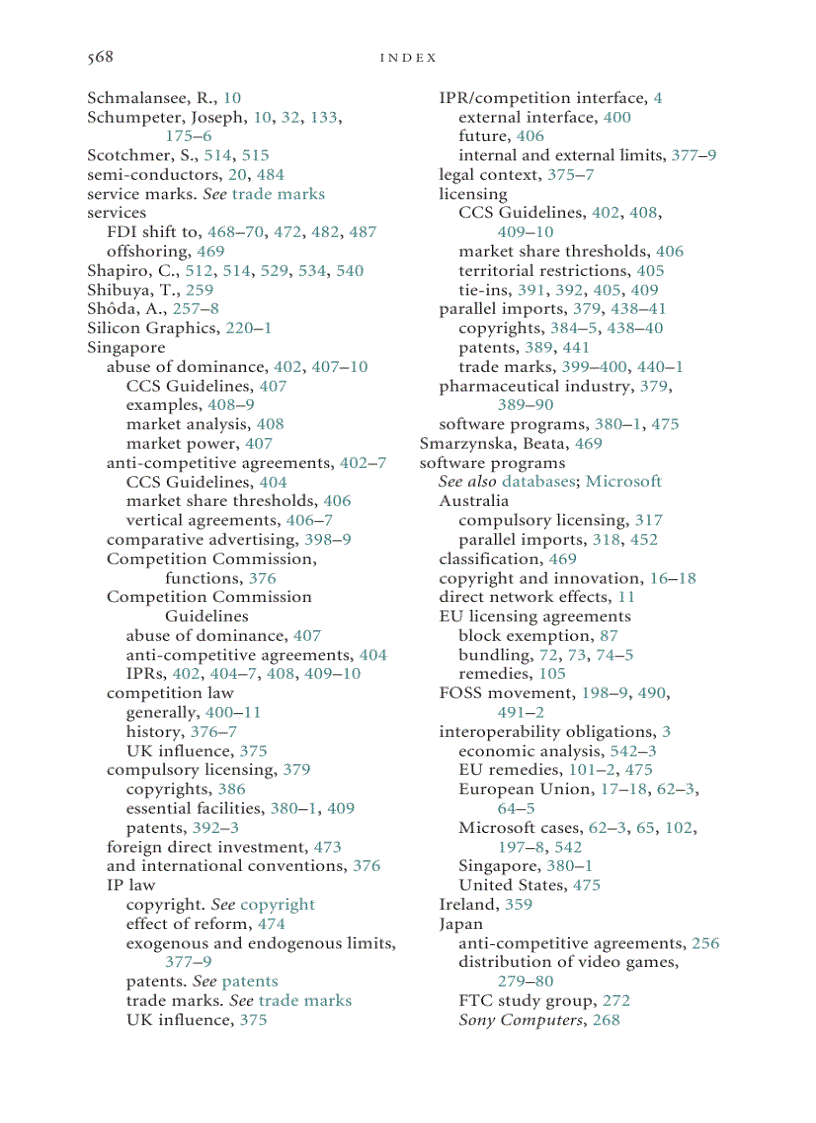 image for page The Interface Between Intellectual Property Rights and Competition Policy