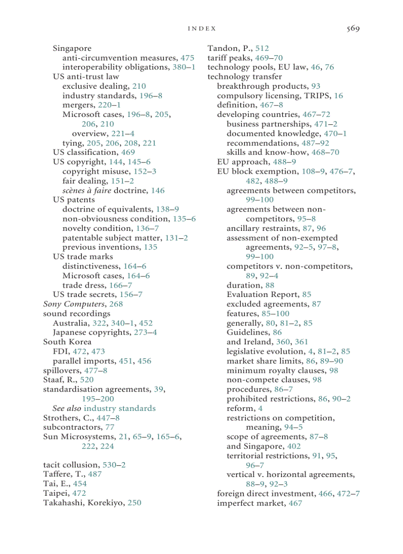 image for page The Interface Between Intellectual Property Rights and Competition Policy