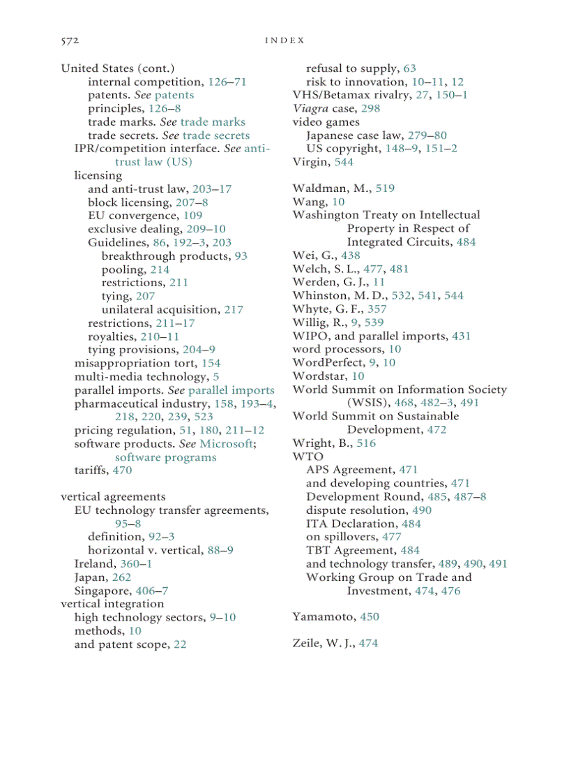 image for page The Interface Between Intellectual Property Rights and Competition Policy