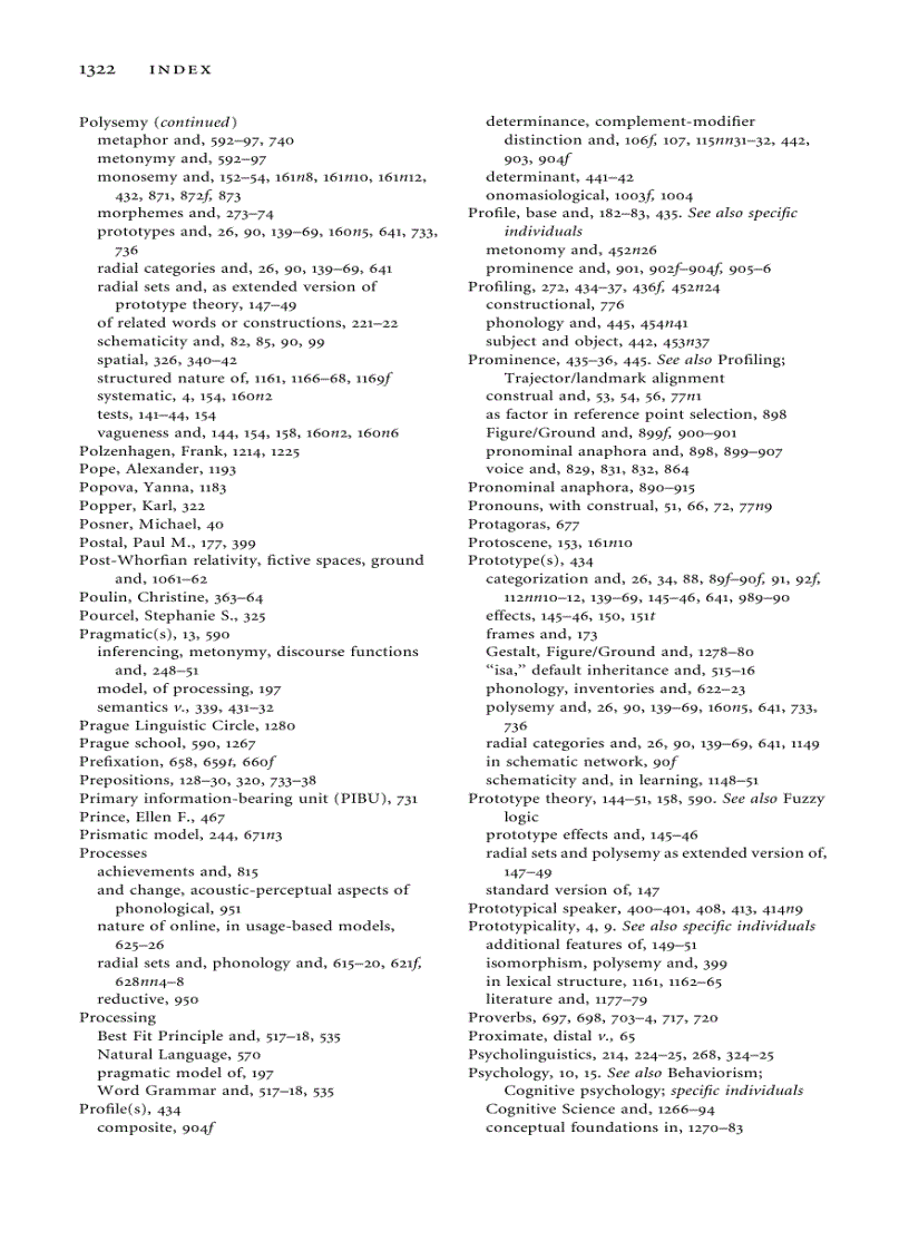 image for page The Oxford Handbook of Cognitive Linguistics