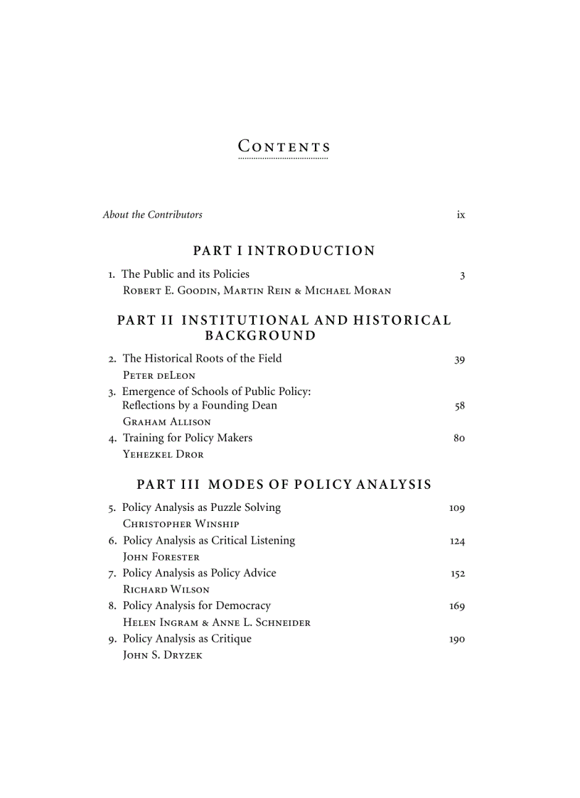 image for page The Oxford Handbook of Public Policy