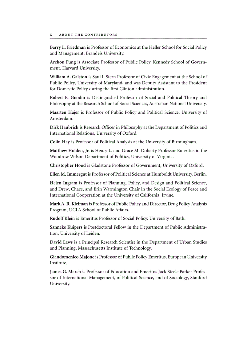 image for page The Oxford Handbook of Public Policy